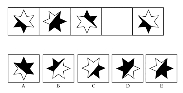 OLSAT Test Nonverbal Question - Figural Series