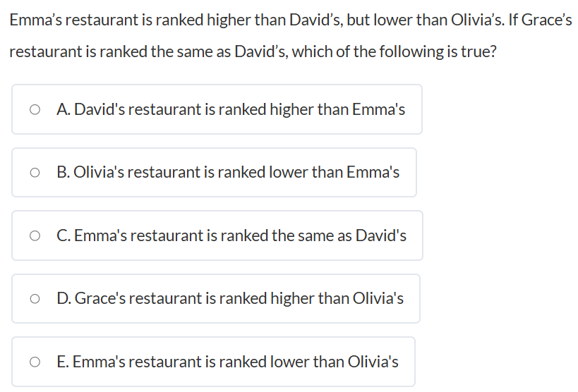 Screenshot from OLSAT Verbal Reasoning Practice Package - GiftedReady